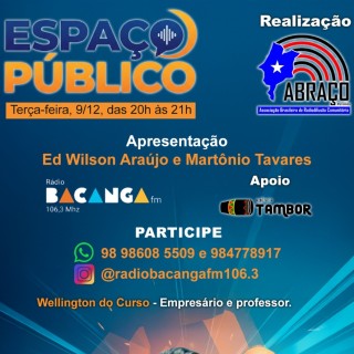 ESPAÇO PUBLICO:APRESENTAÇÃO ED WILSON E MARTÔNIO TAVARES