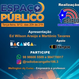 ESPAÇO PUBLICO:APRESENTAÇÃO ED WILSON E MARTÔNIO TAVARES